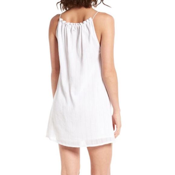 Obey Worldwide Isle 100% Cotton Dress in white. Size medium. Fully lined. - Picture 4 of 11